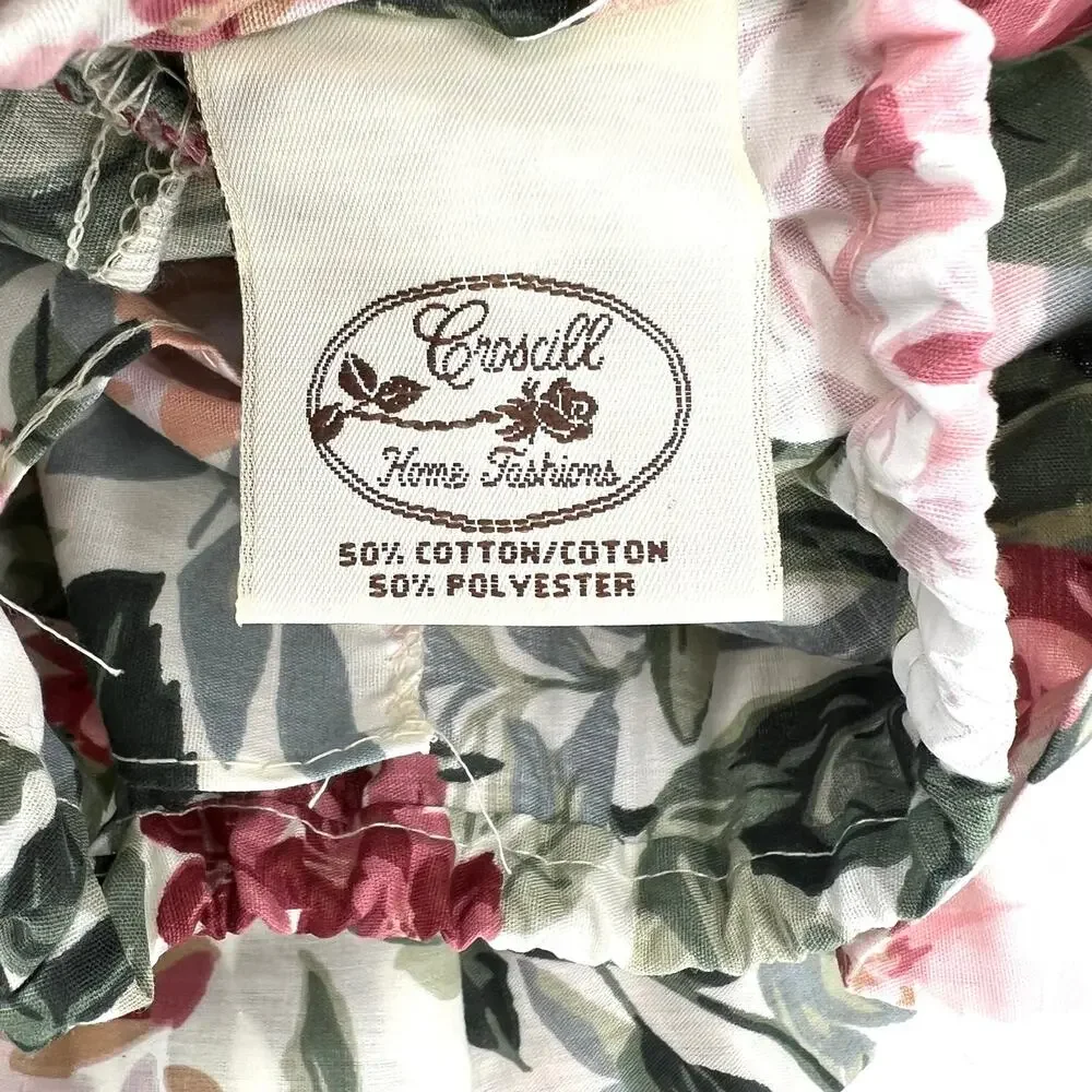 Croscill Arbor Rose bolster pillow cover - set of 2